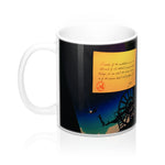"I wonder if the constellations are on our side" Mug