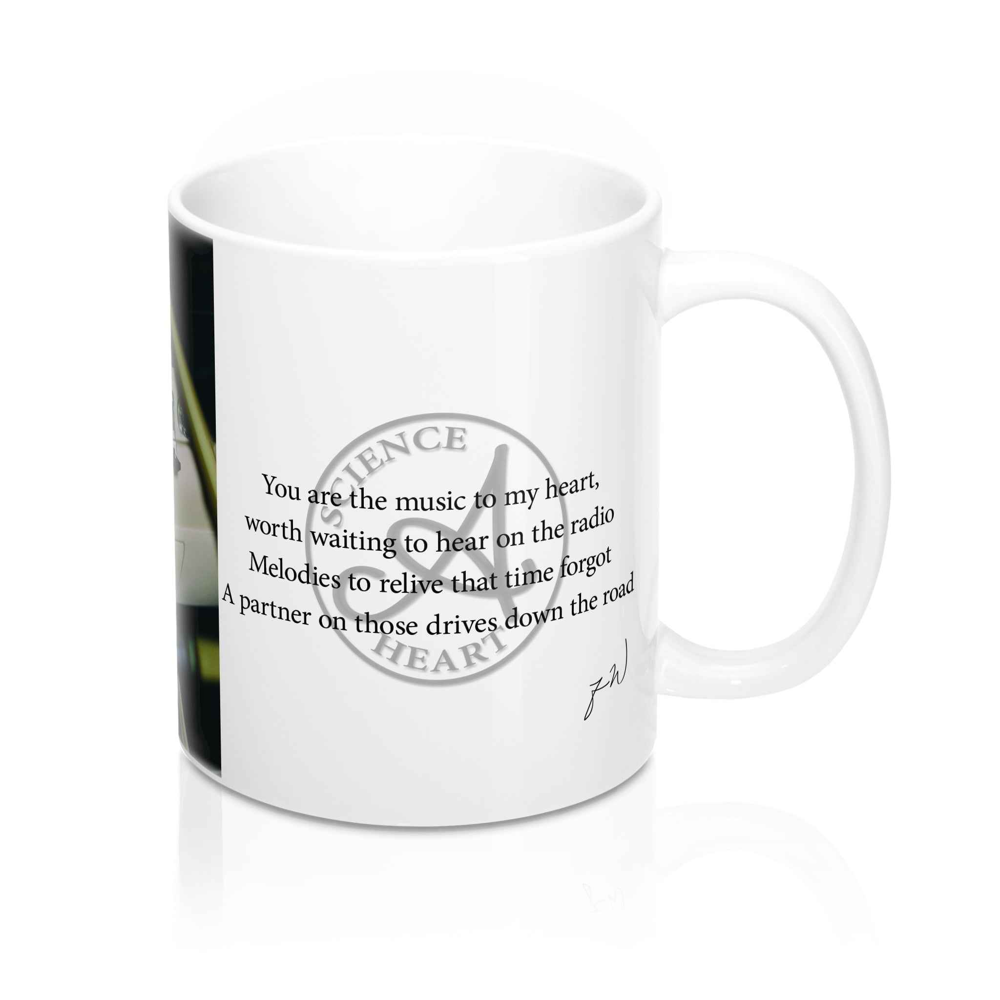 "You are the music to my heart" Mug